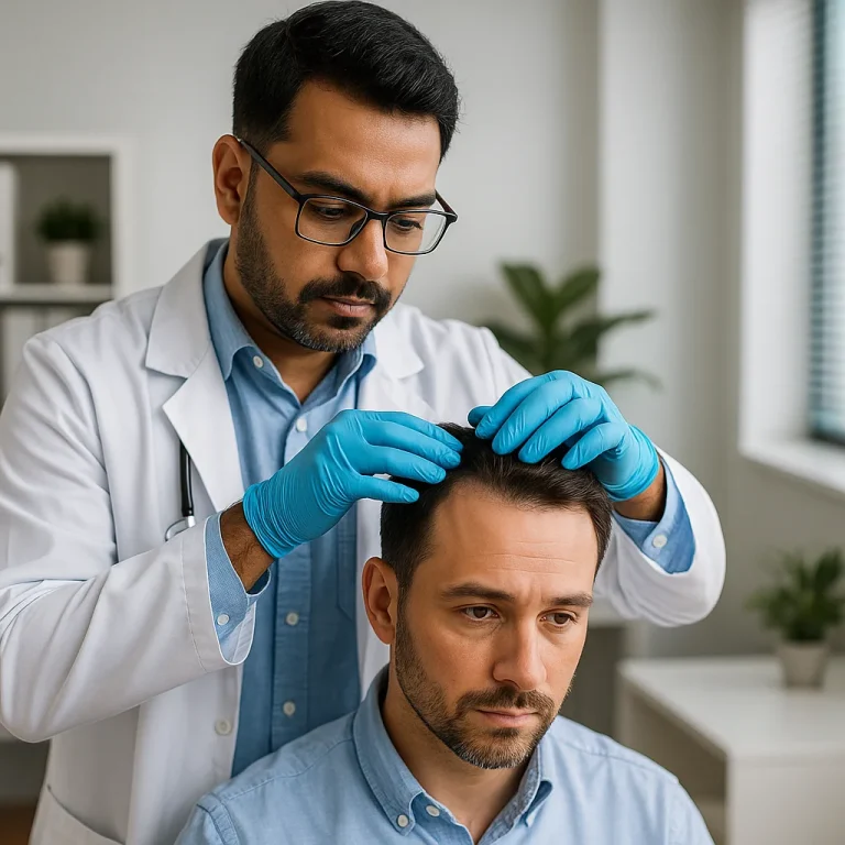hair doctor in abhinandan nagar road indore